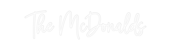 Custom Neon: The McDonalds