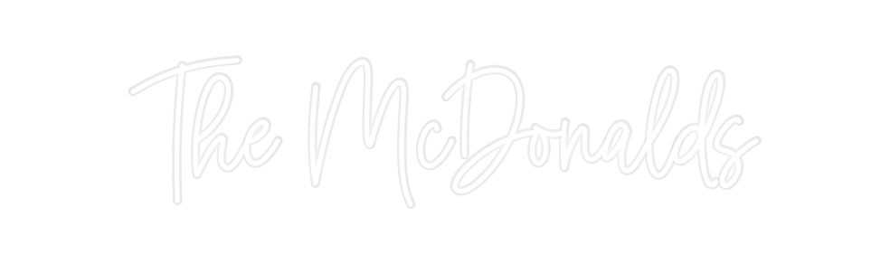 Custom Neon: The McDonalds