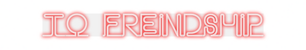 Custom Neon: to freindship
