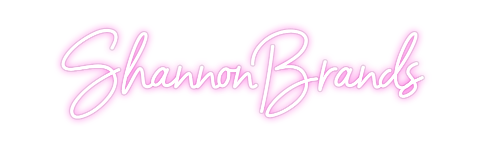 Custom Neon: ShannonBrands