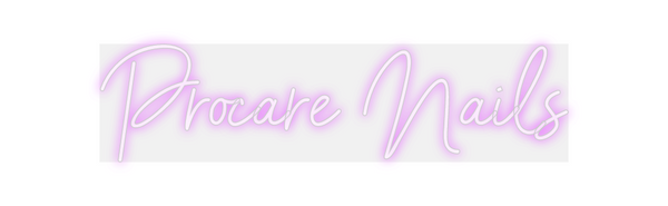 Custom Neon: Procare Nails