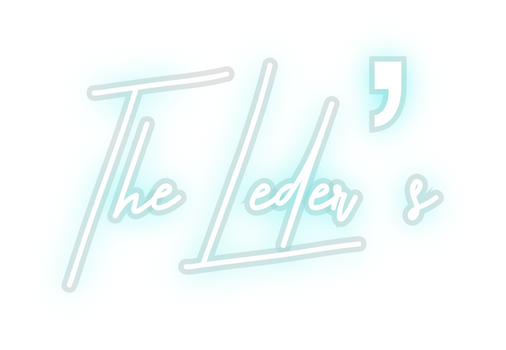 Custom Neon: The Leder’s