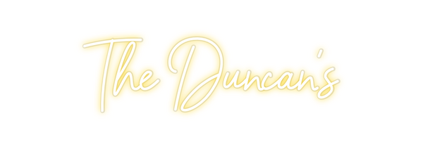 Custom Neon: The Duncan’s