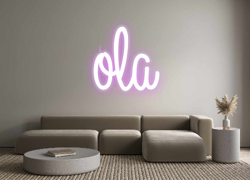 Custom Neon: ola