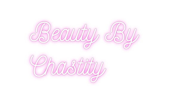Custom Neon: Beauty By
   ...