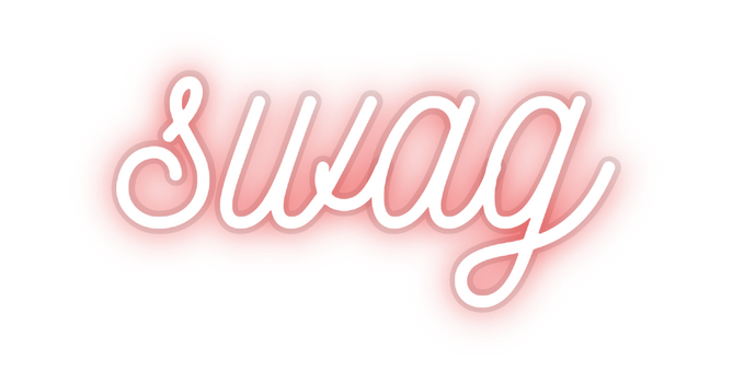 Custom Neon: swag