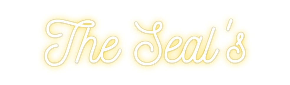 Custom Neon: The Seal's