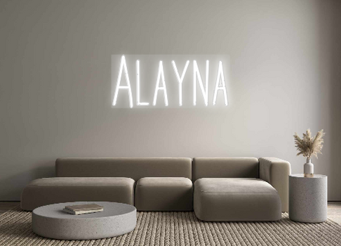 Custom Neon: Alayna