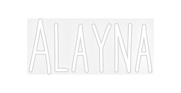 Custom Neon: Alayna