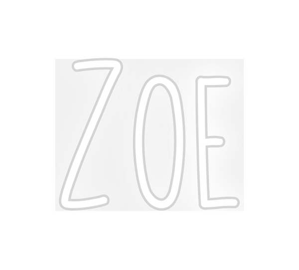 Custom Neon: Zoe