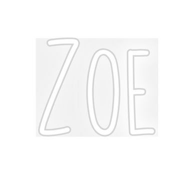 Custom Neon: Zoe