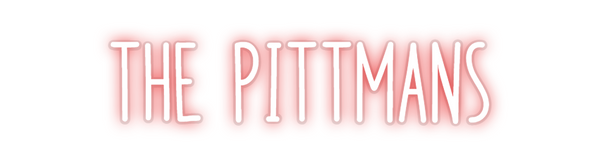 Custom Neon: the pittmans