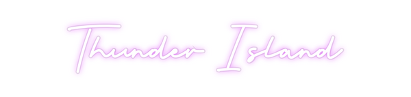 Custom Neon: Thunder Island