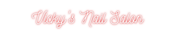 Custom Neon: Vicky's Nail ...