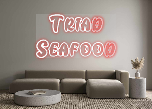 Custom Neon: Triad 
Seafood