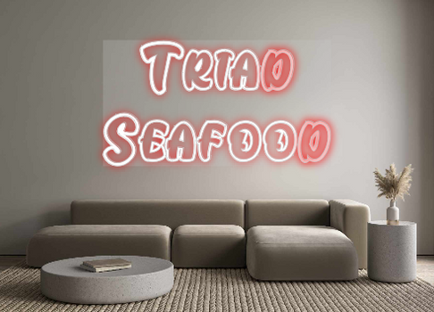 Custom Neon: Triad 
Seafood