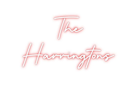 Custom Neon: The
Harringtons