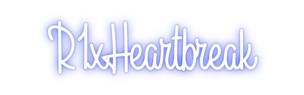 Custom Neon: R1xHeartbreak