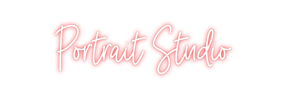 Custom Neon: Portrait Studio