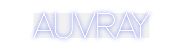 Custom Neon: AUVRAY