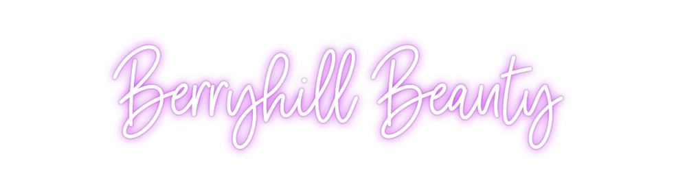 Custom Neon: Berryhill Bea...