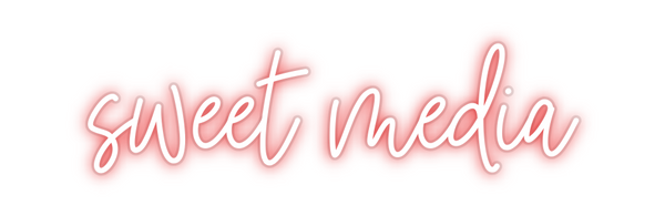 Custom Neon: sweet media