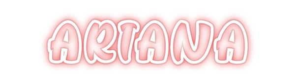 Custom Neon: ARIANA