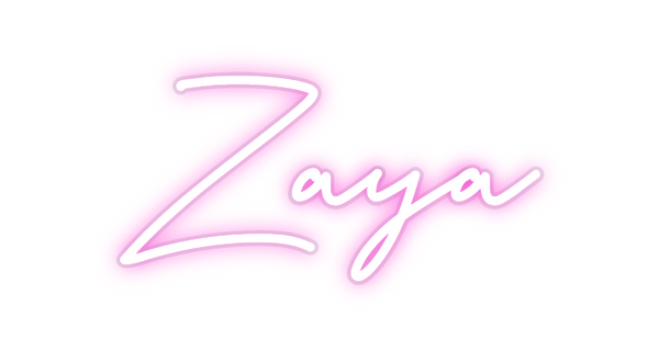Custom Neon: Zaya