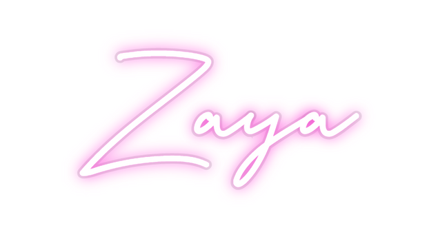 Custom Neon: Zaya