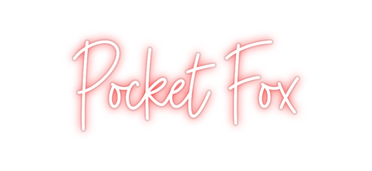 Custom Neon: Pocket Fox