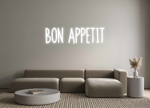Custom Neon: BON APPETIT