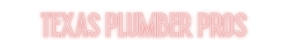 Custom Neon: Texas Plumber...