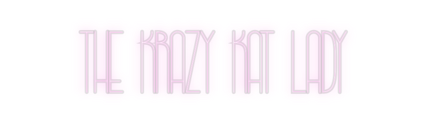 Custom Neon: The Krazy Kat...