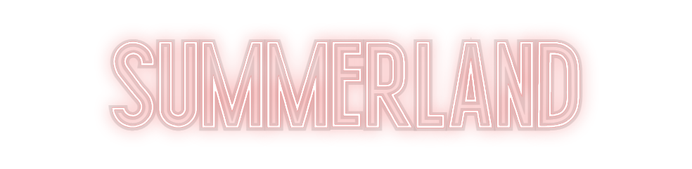 Custom Neon: summerland