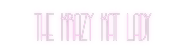 Custom Neon: The Krazy Kat...