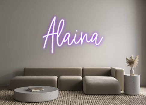 Custom Neon: Alaina