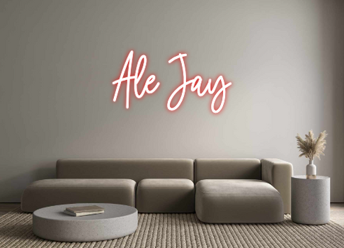 Custom Neon: Ale Jay