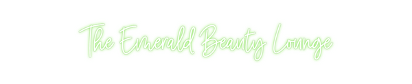 Custom Neon: The Emerald B...