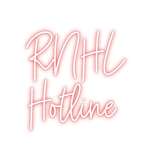 Custom Neon: RNHL 
     Ho...