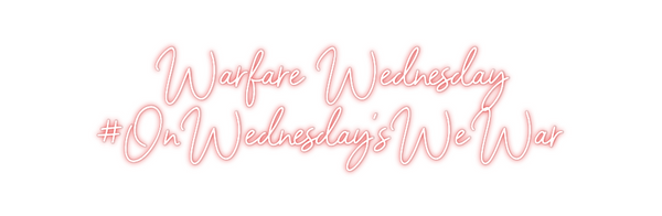 Custom Neon: Warfare Wedne...