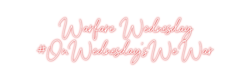 Custom Neon: Warfare Wedne...
