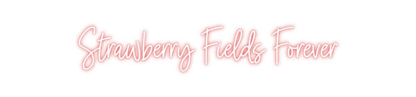 Custom Neon: Strawberry Fi...
