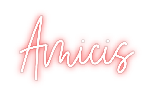 Custom Neon: Amicis