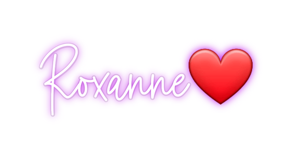 Custom Neon: Roxanne❤️