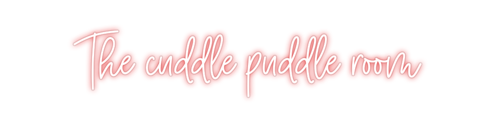 Custom Neon: The cuddle pu...