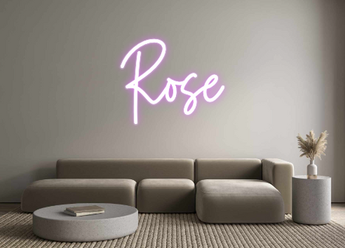Custom Neon: Rose