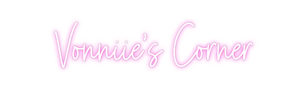 Custom Neon: Vonniie’s Cor...