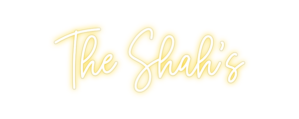 Custom Neon: The Shah's