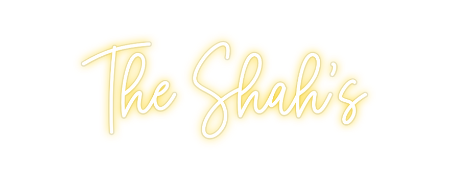 Custom Neon: The Shah's