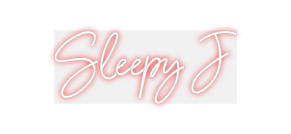 Custom Neon: Sleepy J